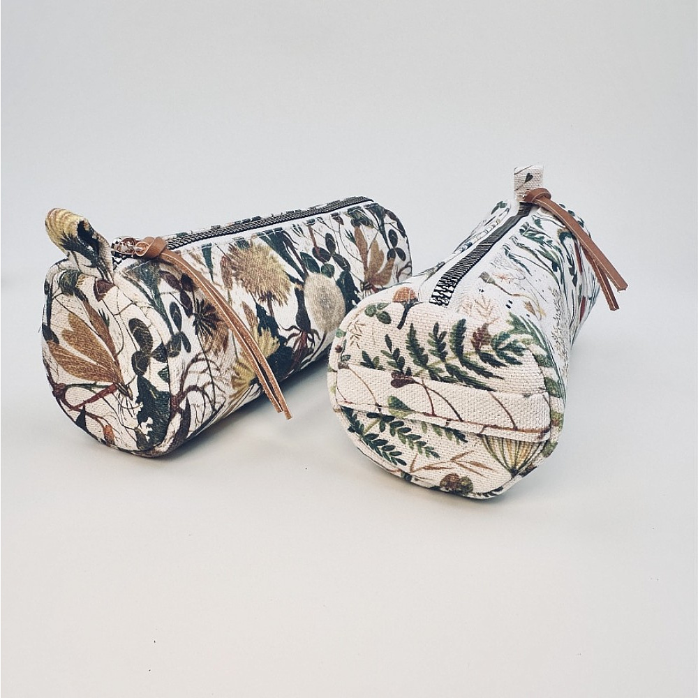 Косметичка "Flora. Summer Greens", 20х7 см. - 6