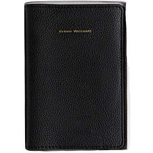 Обложка для паспорта "Черная", кожзам