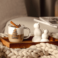 Кружка стеклянная "Silenzio X-Max Time", 400 мл, прозрачный