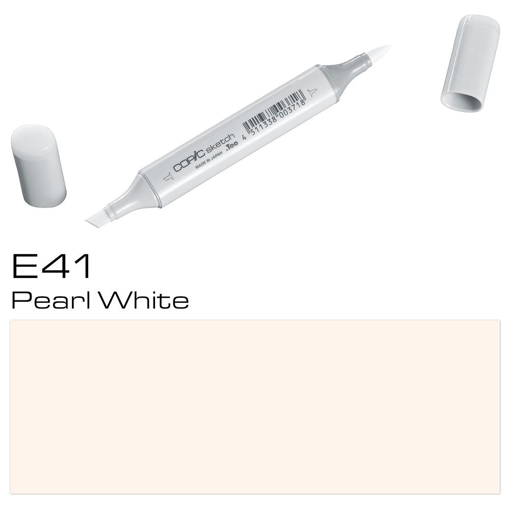 Маркер перманентный "Copic Sketch", E-41 жемчужный белый