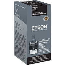 Контейнер с чернилами Epson T7741 140мл, (M100/105/200/205) черн.