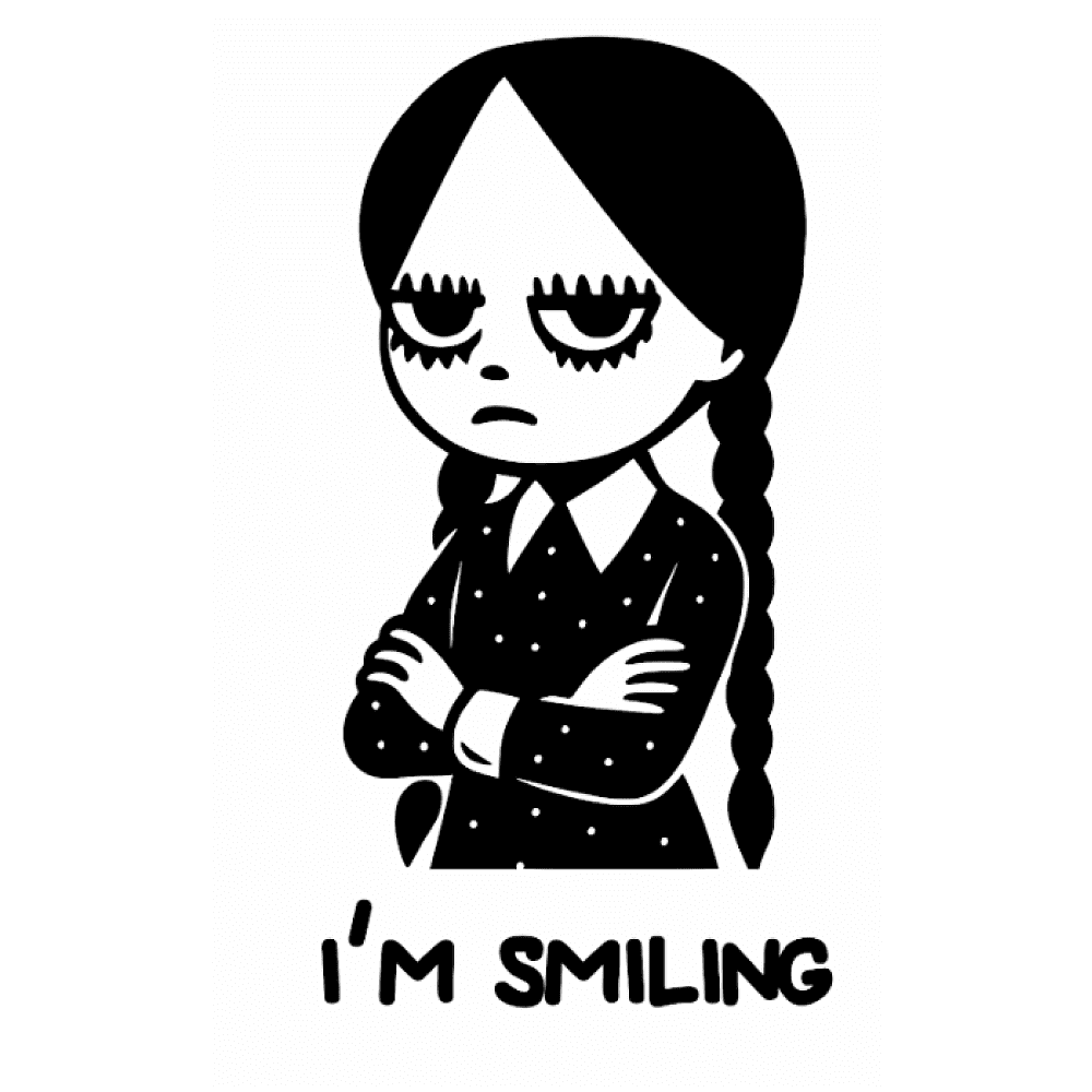 Кружка «I`m smiling» внутри и ручка черная, 450 мл. - 2