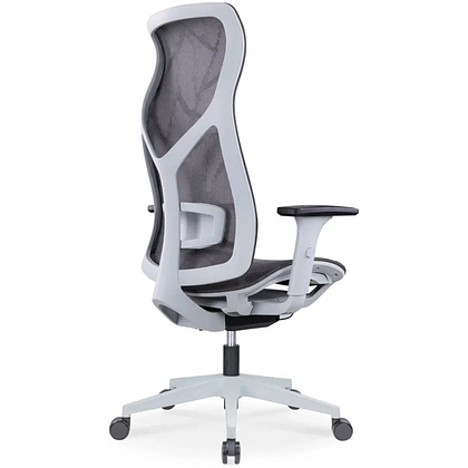 Кресло для руководителя SitZone CH-283A-HS-P1 сетка, серый - 4