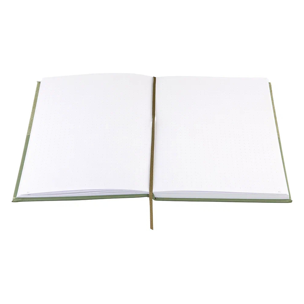 Блокнот "Стихия. Bullet Journal", А5, 80 листов, в точку, оливковый - 9