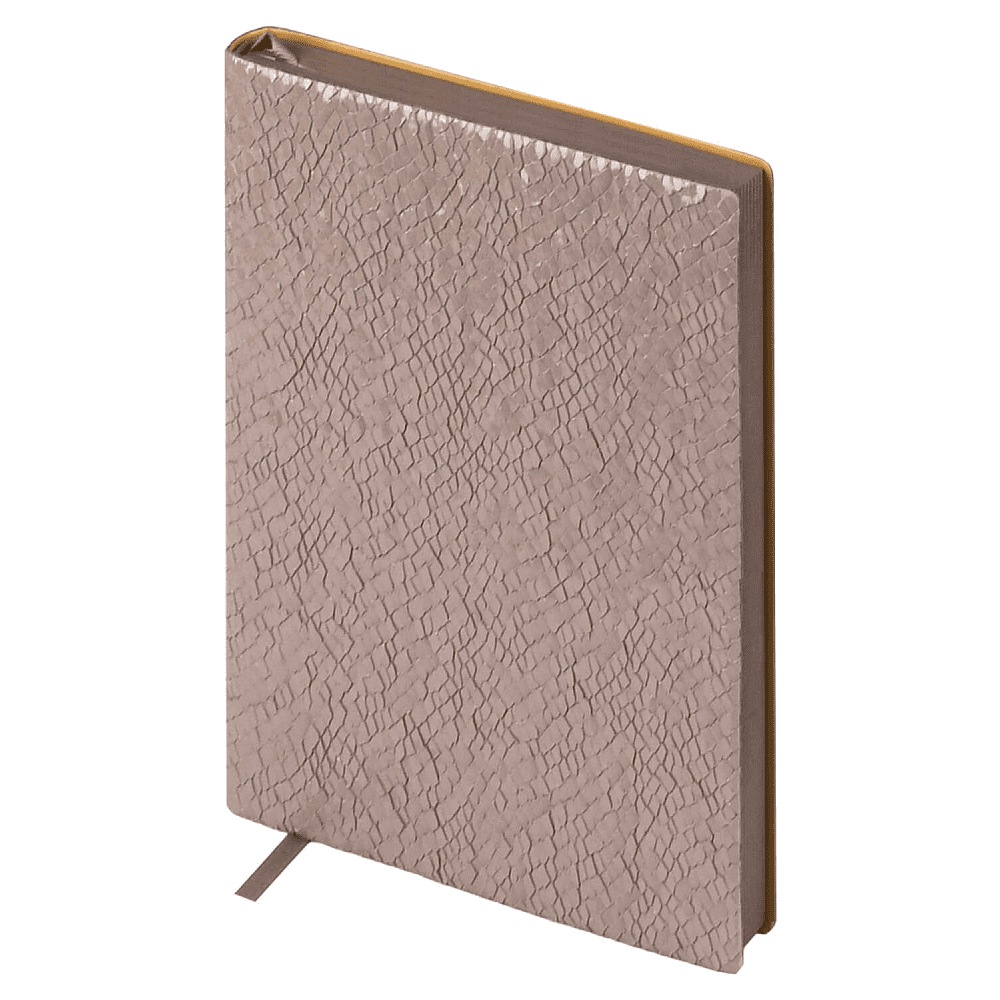 Ежедневник недатированный "Аспид Глосс", А6+, 320 страниц, линейка, пепельно-розовый - 2