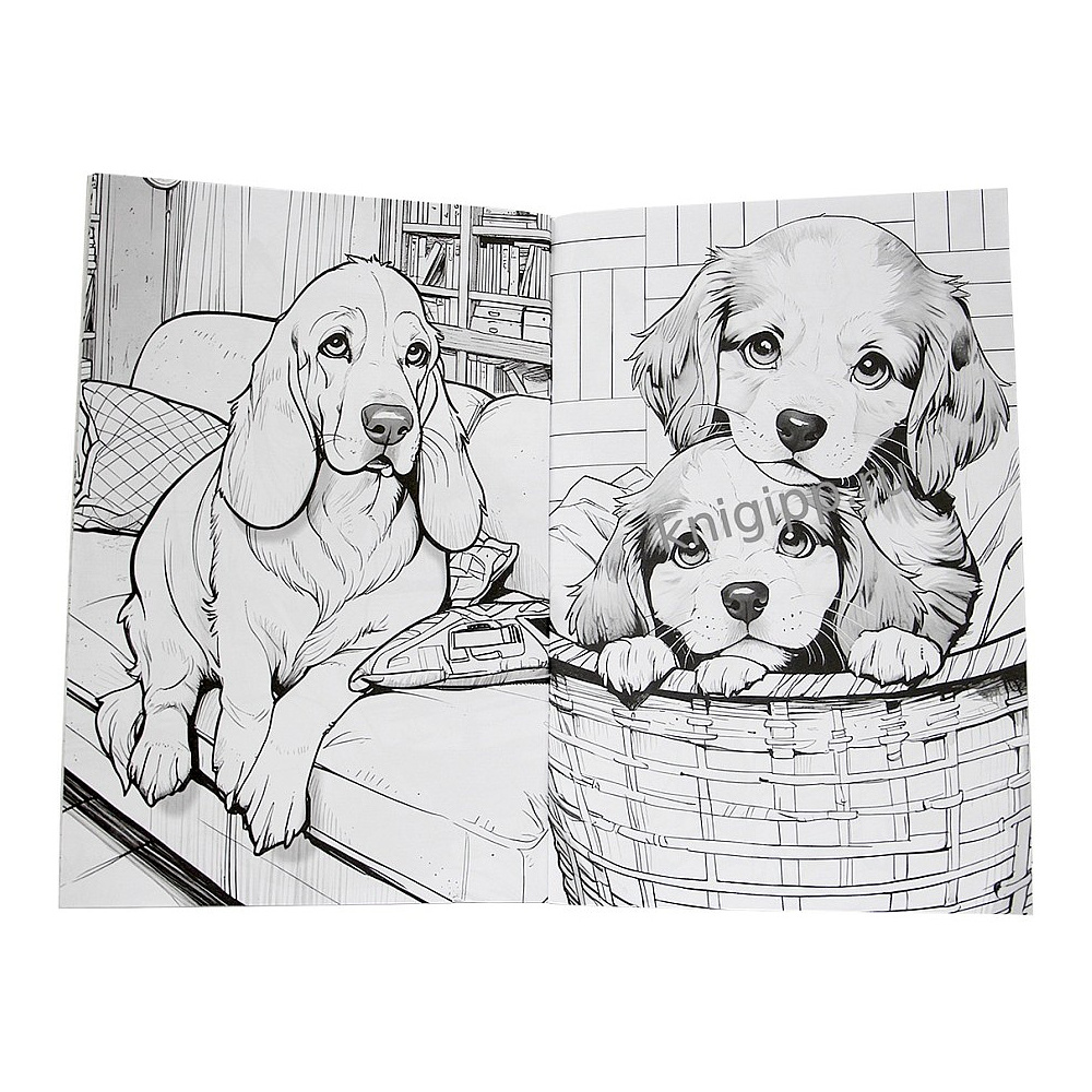 Раскраска "3D РАСКРАСКА. Собачки" - 2