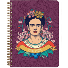 Блокнот "Frida Kahlo", А5, 74 листов, линейка, ассорти