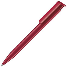 Ручка шариковая автоматическая "Senator Super Hit Polished", 1.0 мм, темно-красный, стерж. синий