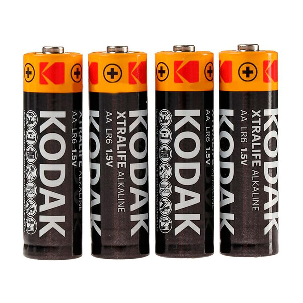 Батарейки алкалиновые Kodak "XtraLife AA/LR6", 4 шт