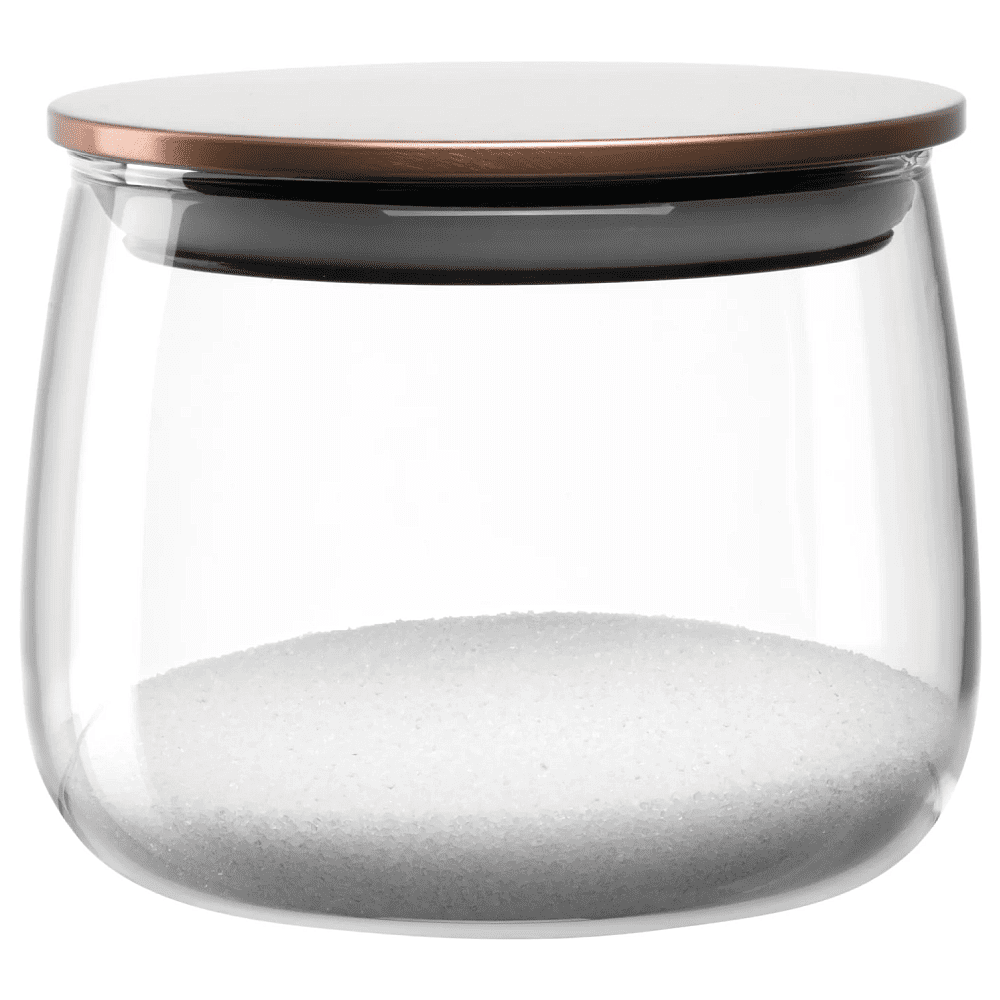 Сахарница "Te Per Te", стекло, прозрачный - 2