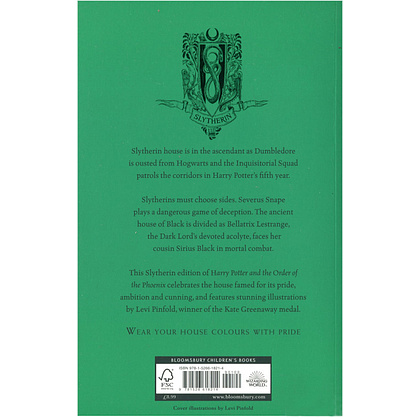 Книга на английском языке "Harry Potter and the Order of the Phoenix - Slytherin ed Pb", Rowling J.K.  - 2