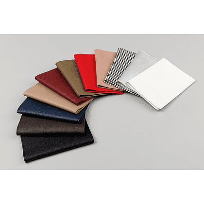 Обложка для паспорта "Бежевая", кожзам - 7