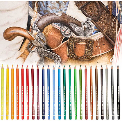 Набор цветных карандашей "Polychromos", 60 шт., в металлической упаковке - 2