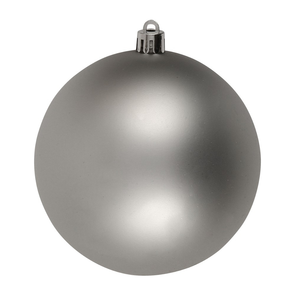 Шар елочный "183253", 10 см, пластик, ассорти, 3 шт/уп. - 3