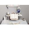 Полка Ergosmart E611 WHITE, 600х214х295 мм, белый - 8