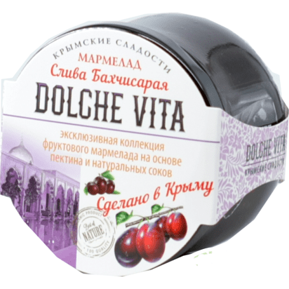 Мармелад "Dolce Vitа", 285 гр, слива бахчисарая