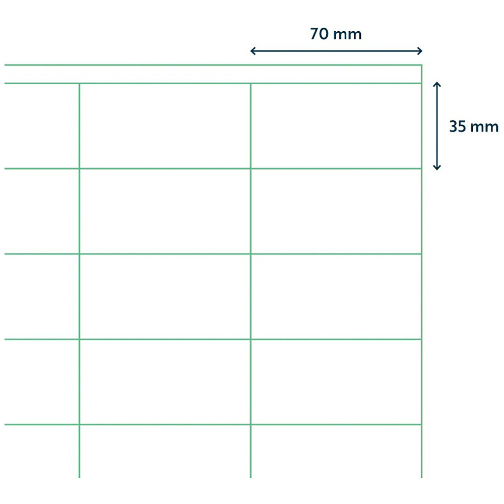 Самоклеящиеся этикетки универсальные "Rillprint", 70x35 мм, 100 листов, 24 шт, белый - 3