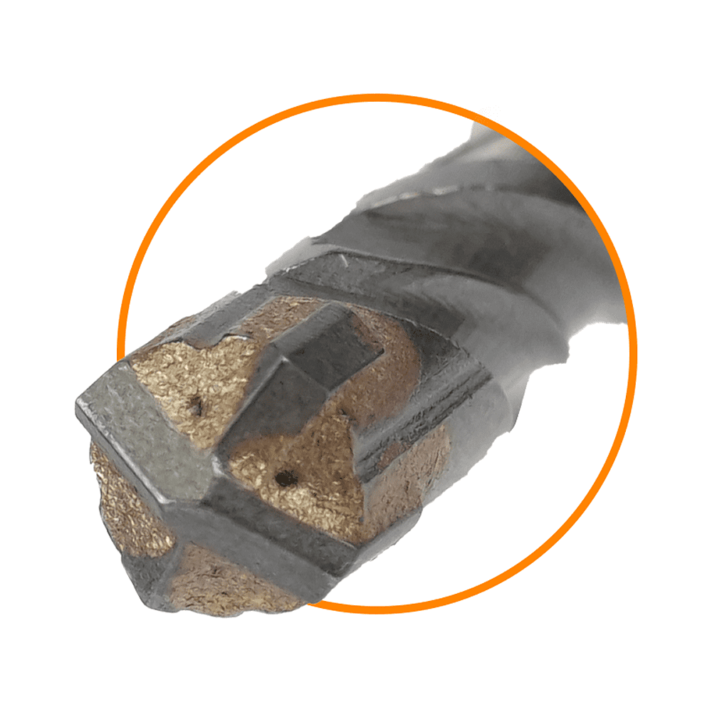 Бур по бетону Deli YS EDH-YCZ16006-E1, 6 x 160 мм, X-Tip, SDS-PLUS - 7 Бур по бетону Deli YS EDH-YCZ16006-E1, 6 x 160 мм, X-Tip, SDS-PLUS - 7