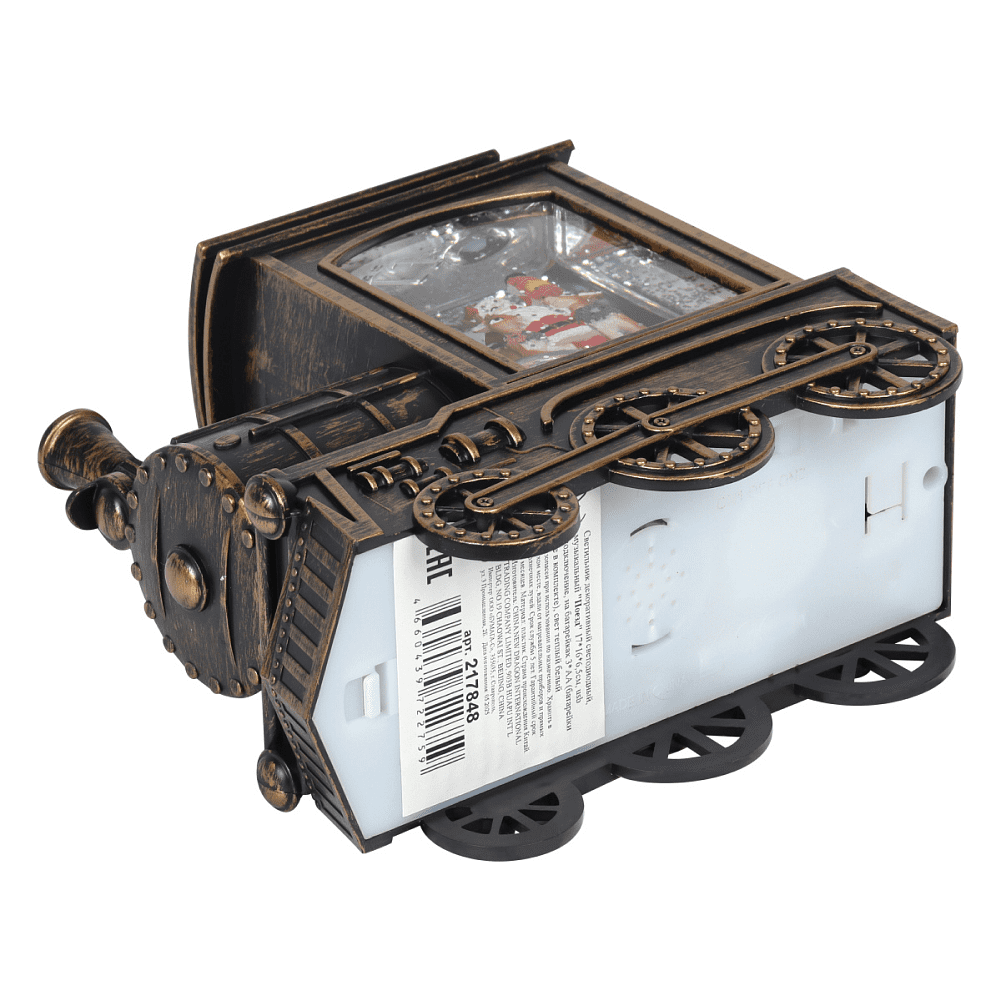 Украшение новогоднее музыкальное "Светильник. Поезд" - 3