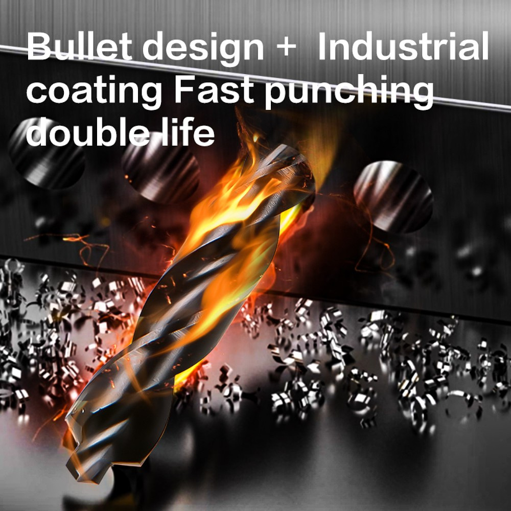 Сверло по металлу Deli RS EDH-MHZ075-E4, 7.5 мм, DIN 338, HSS-TiN - 6 Сверло по металлу Deli RS EDH-MHZ075-E4, 7.5 мм, DIN 338, HSS-TiN - 6