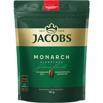 Кофе "Jacobs Monarch", растворимый, 130 г