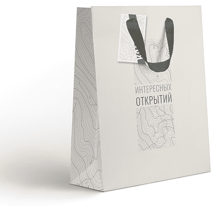 Пакет бумажный подарочный "Country LVS", 25.5х31.5х11 см, ассорти - 3