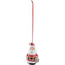 Фигурка подвесная "Дед Мороз Auentico", 6 см, керамическая