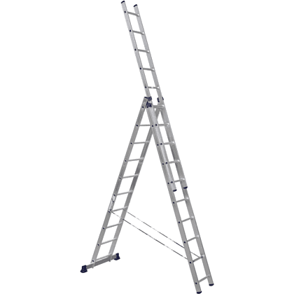 Лестница алюминиевая трехсекционная 5310