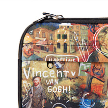 Чехол для ноутбука 15" "Van Gogh", текстиль, разноцветный