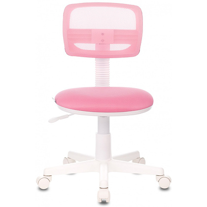 Кресло детское Бюрократ CH-W299, ткань, сетка, пластик, розовый - 4