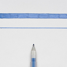 Ручка гелевая "Gelly Roll Stardust", 0.5 мм, прозрачный, стерж. морская волна