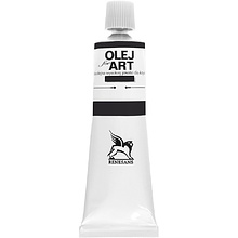 Краски масляные Renesans "Oils for art", 49 черная слоновая кость, 60 мл, туба