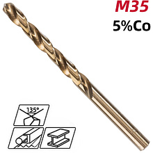 Сверло по металлу Deli RS EDH-MHZ070-E2, 7.0 мм, DIN 338, HSCo 5%