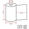 Полотенца бумажные в рулонах "Tork Matic Advanced", H1, 2 слоя, 1 рулон (120067-02) - 2