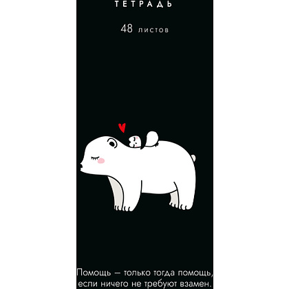 Тетрадь "Все что тебе нужно", А5, 48 листов, клетка, матовая, ассорти - 2