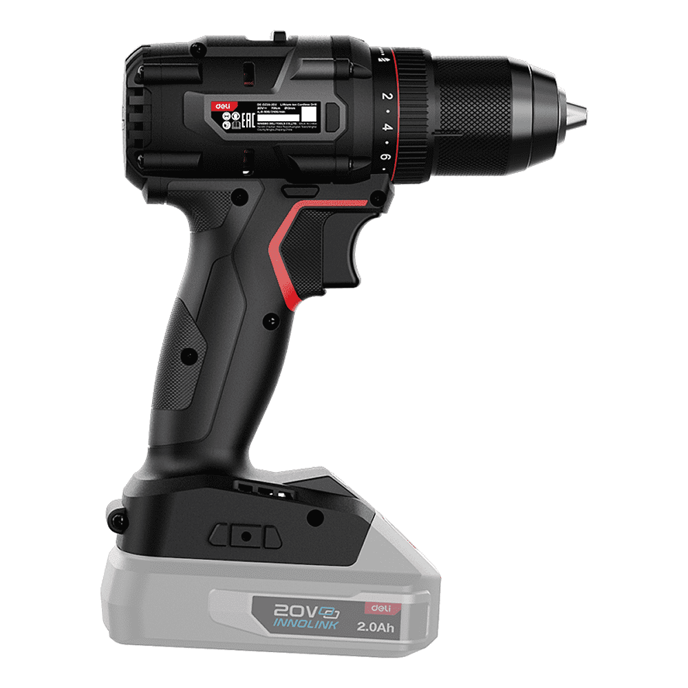 Аккумуляторная дрель-шуруповерт Deli RS EDE-DZ20-2, 20 В, 70 Нм, без АКБ и З/У, коробка - 2 Аккумуляторная дрель-шуруповерт Deli RS EDE-DZ20-2, 20 В, 70 Нм, без АКБ и З/У, коробка - 2