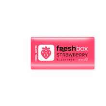 Драже "FRESHBOX" со вкусом клубники, 35 г 