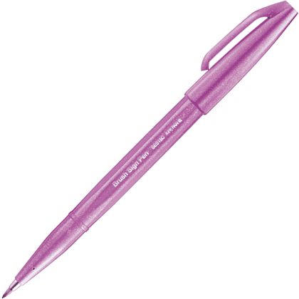 Маркер-кисть "Brush Sign pen", фиолетово-розовый