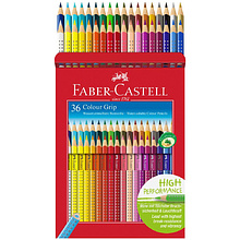 Цветные карандаши Faber-Castell "Grip", 36 цветов