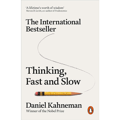 Книга на английском языке "Thinking Fast and Slow", Kahneman Daniel