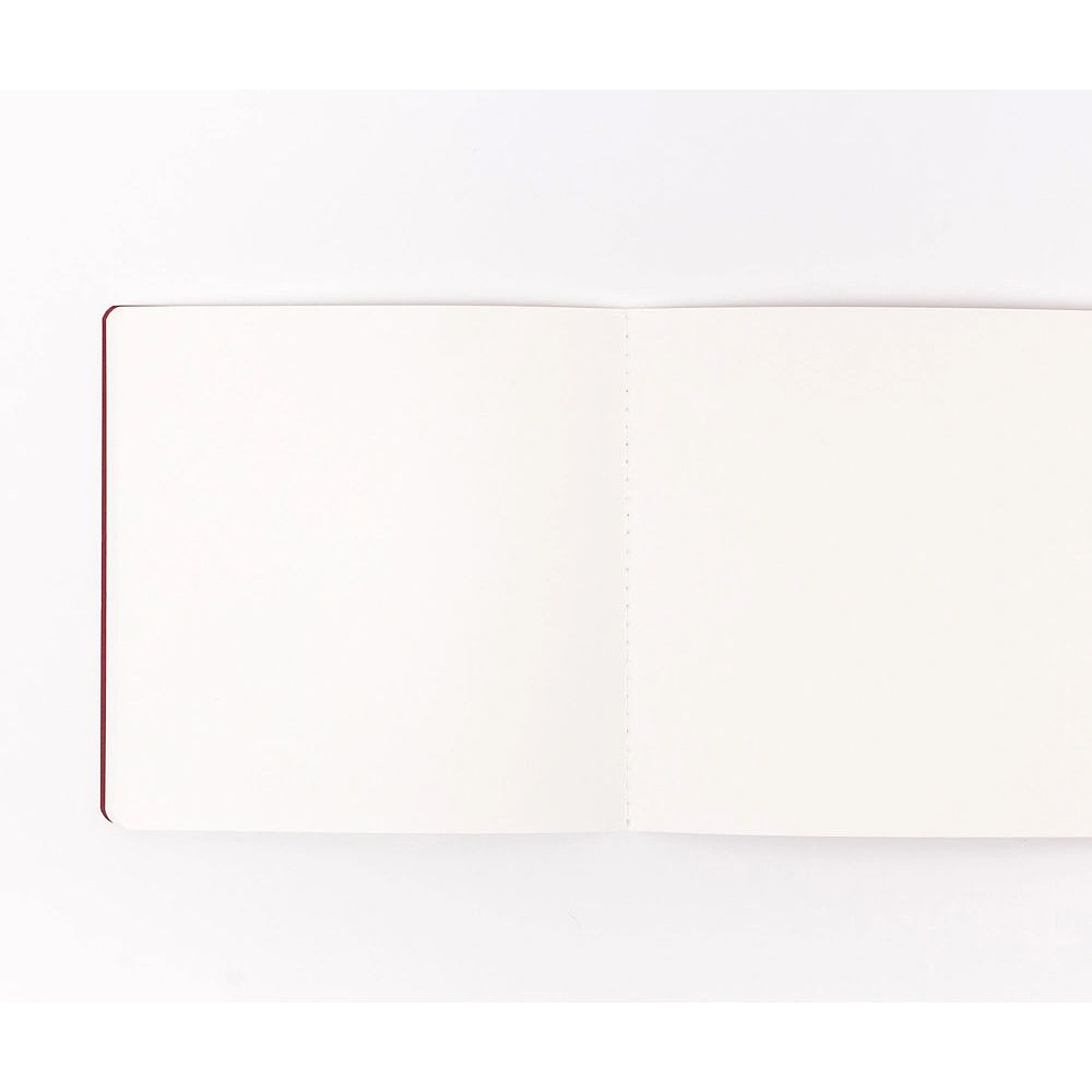 Скетчбук для акварели "Nature", 19x19 см, 200 г/м2, 20 листов, бордовый - 4