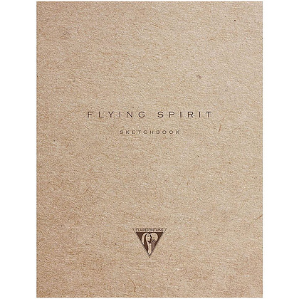 Скетчбук "Flying Spirit", 16x21 см, 90 г/м2, 60 листов, бежевый