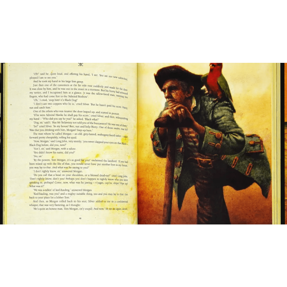 Книга на английском языке "Treasure Island", Stevenson R.  - 4