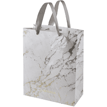 Пакет бумажный подарочный "Carra. White", 26x32,4x13 см, белый