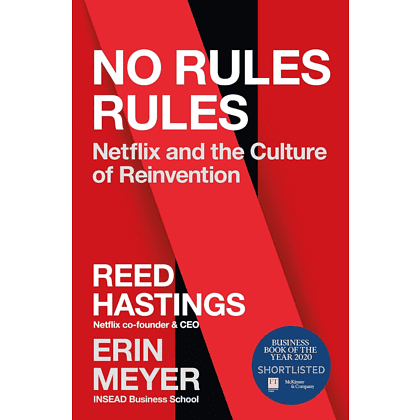 Книга на английском языке "No Rules Rules", Reed Hastings, Erin Meyer