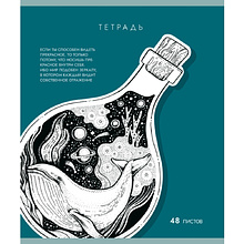 Тетрадь "Внутренний мир", А5, 48 листов, клетка, ассорти