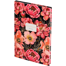 Блокнот "Flora. Pink Blossom", A4, 80 листов, клетка, розовый