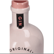 Ваза "Gin Bottle", розовый