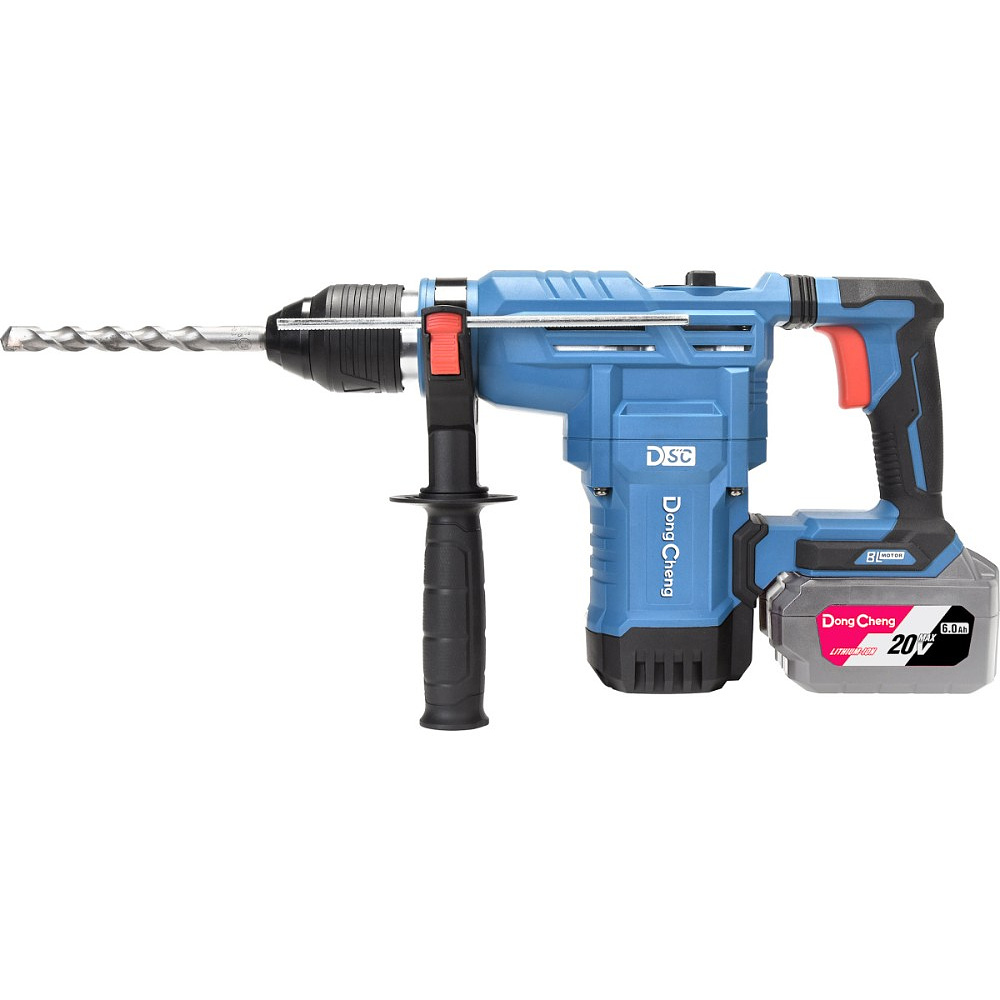 Аккумуляторный перфоратор DongCheng DCZC02-28 (TYPE H2K), 20 В, 3.5 Дж, без АКБ, З/У 4 А - 2 Аккумуляторный перфоратор DongCheng DCZC02-28 (TYPE H2K), 20 В, 3.5 Дж, без АКБ, З/У 4 А - 2