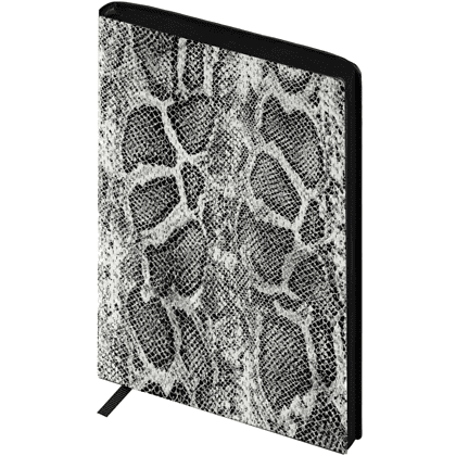 Ежедневник недатированный "Питон", А6+, 320 страниц, линейка, серый - 2